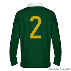 Retro South Africa Crest Numbers Jersey