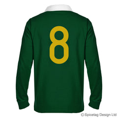 Retro South Africa Crest Numbers Jersey