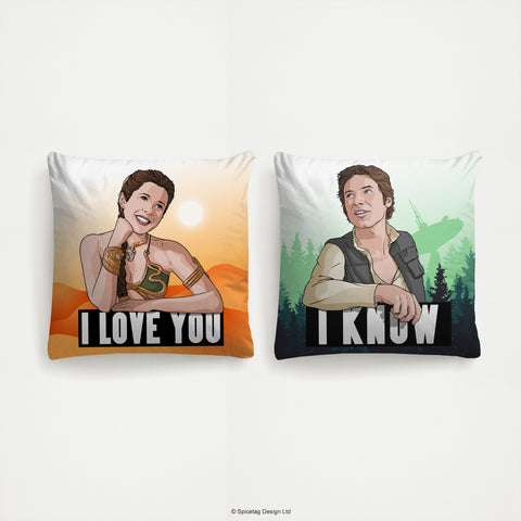 I Love You... I Know. Cushions