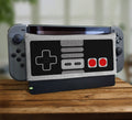 Switch nes controller nintendo 80s 1980s retrogaming gaming gamer game retro console mario bros dock sock screen protector spicetag