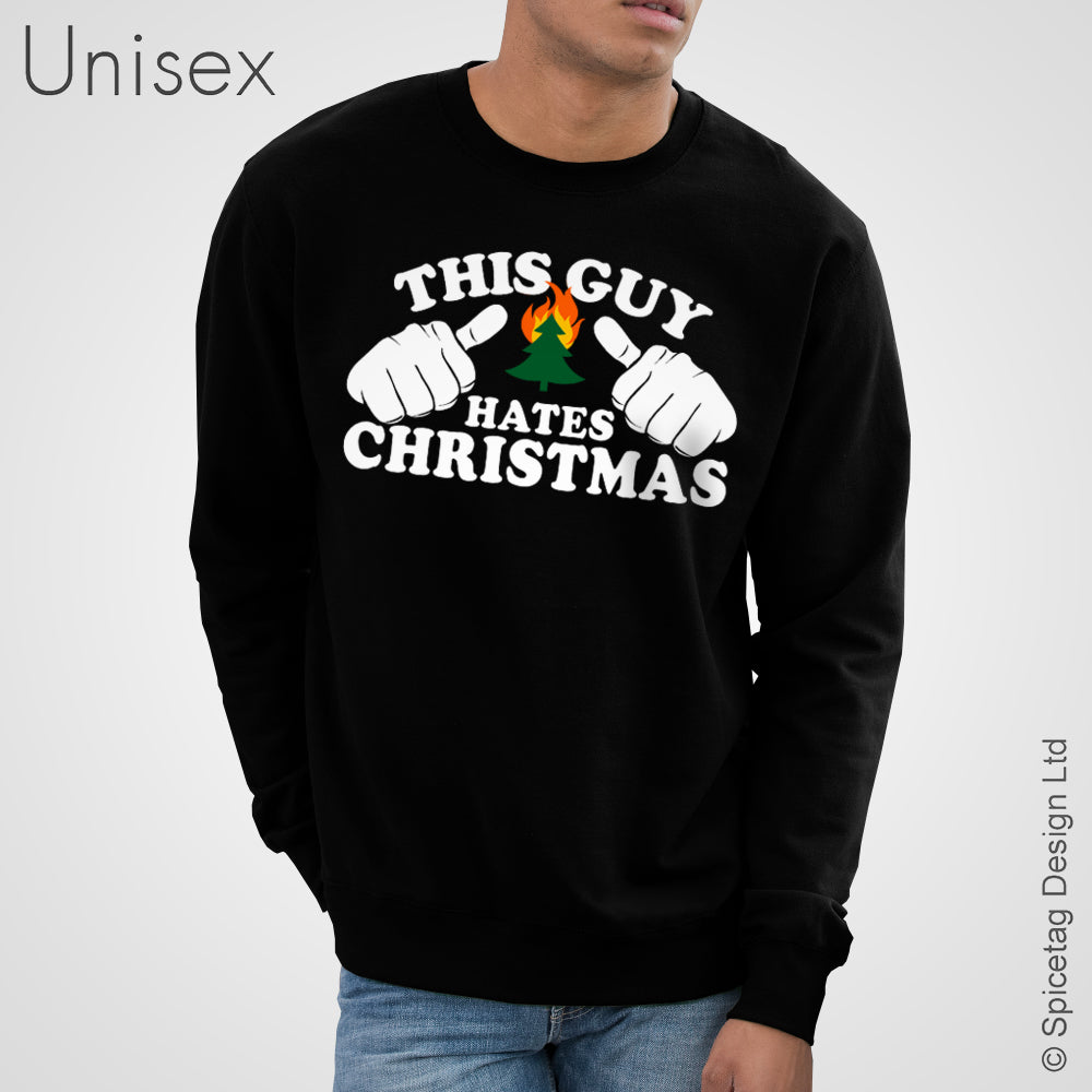 This Guy Hates Christmas Sweater
