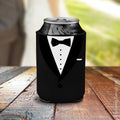 Tuxedo Beer Koozie