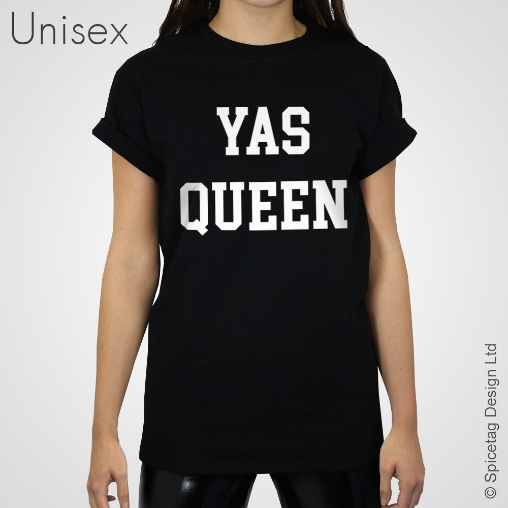 Gå rundt Indigenous Mægtig Yas Queen T-shirt – Spicetag