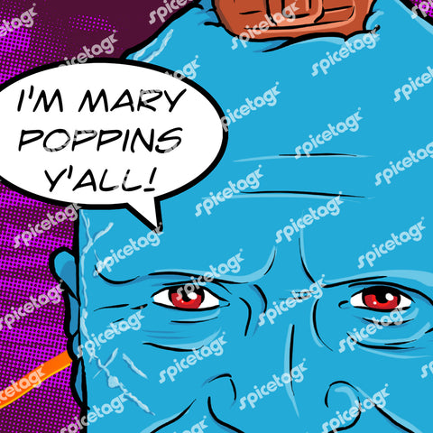 Yondu Pop Art Square Print